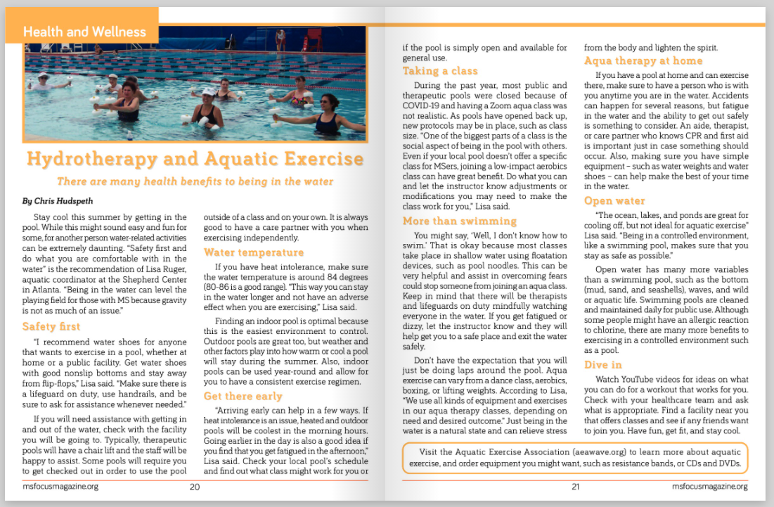 hydrotherapy article